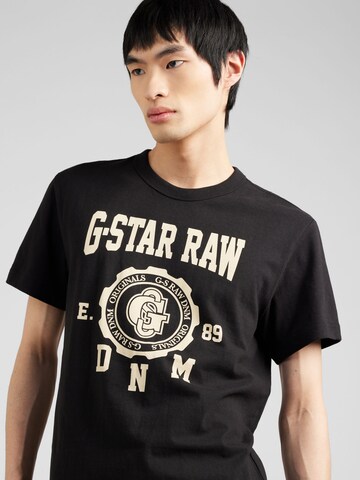 G-STAR Shirt 'Collegic' in Black