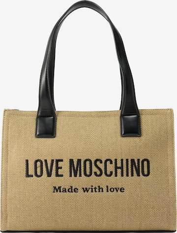 Love Moschino Ostoskassi värissä beige: etupuoli