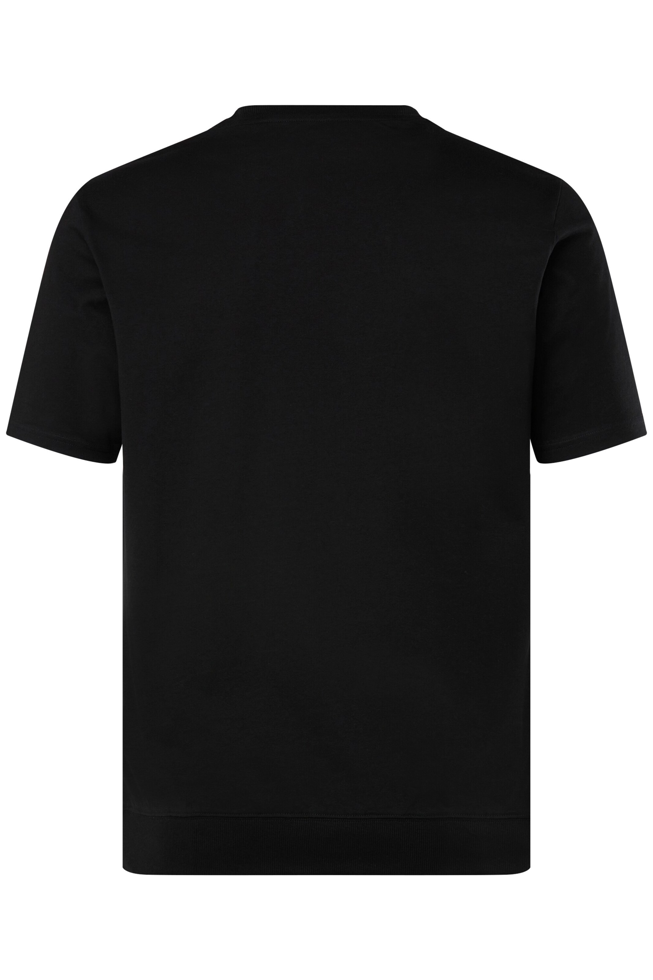 Men Plus Shirt in Black