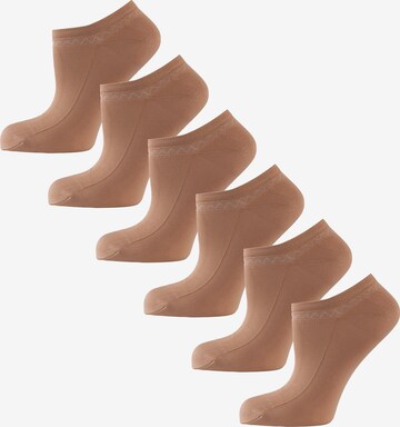 Nur Die Ankle Socks in Beige: front