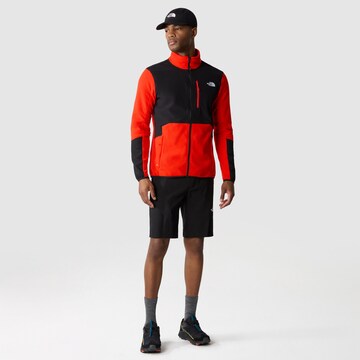 THE NORTH FACE Athletic Fleece Jacket 'GLACIER' in Red