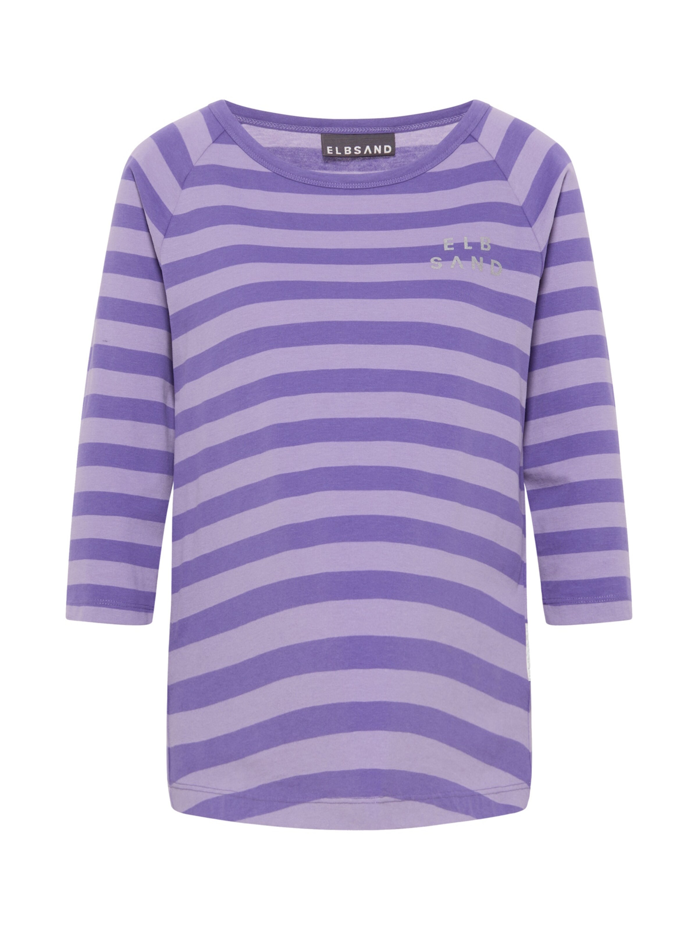 Elbsand Langarmshirt 'Celin' in lila, Produktansicht