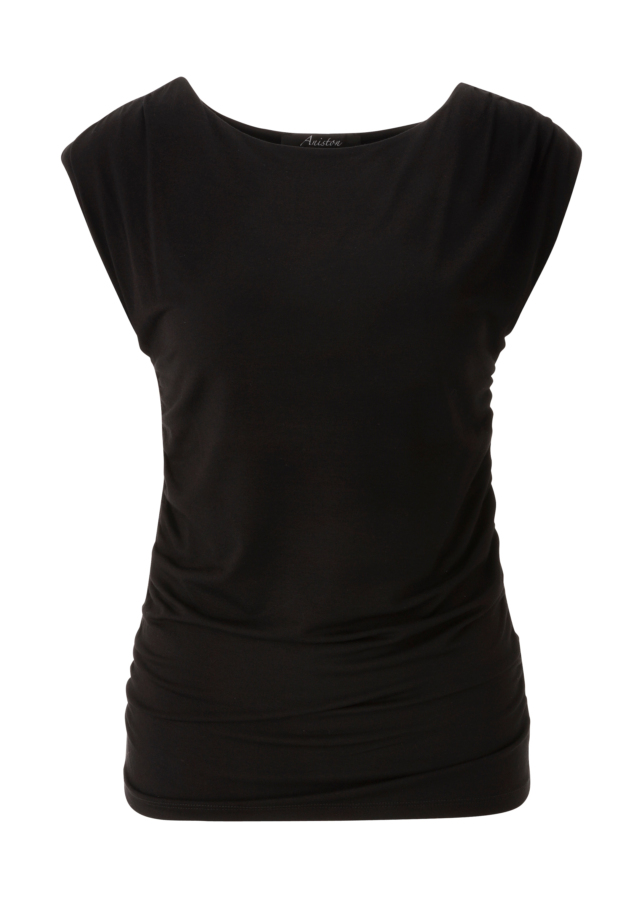 Aniston CASUAL Shirt in Black: front
