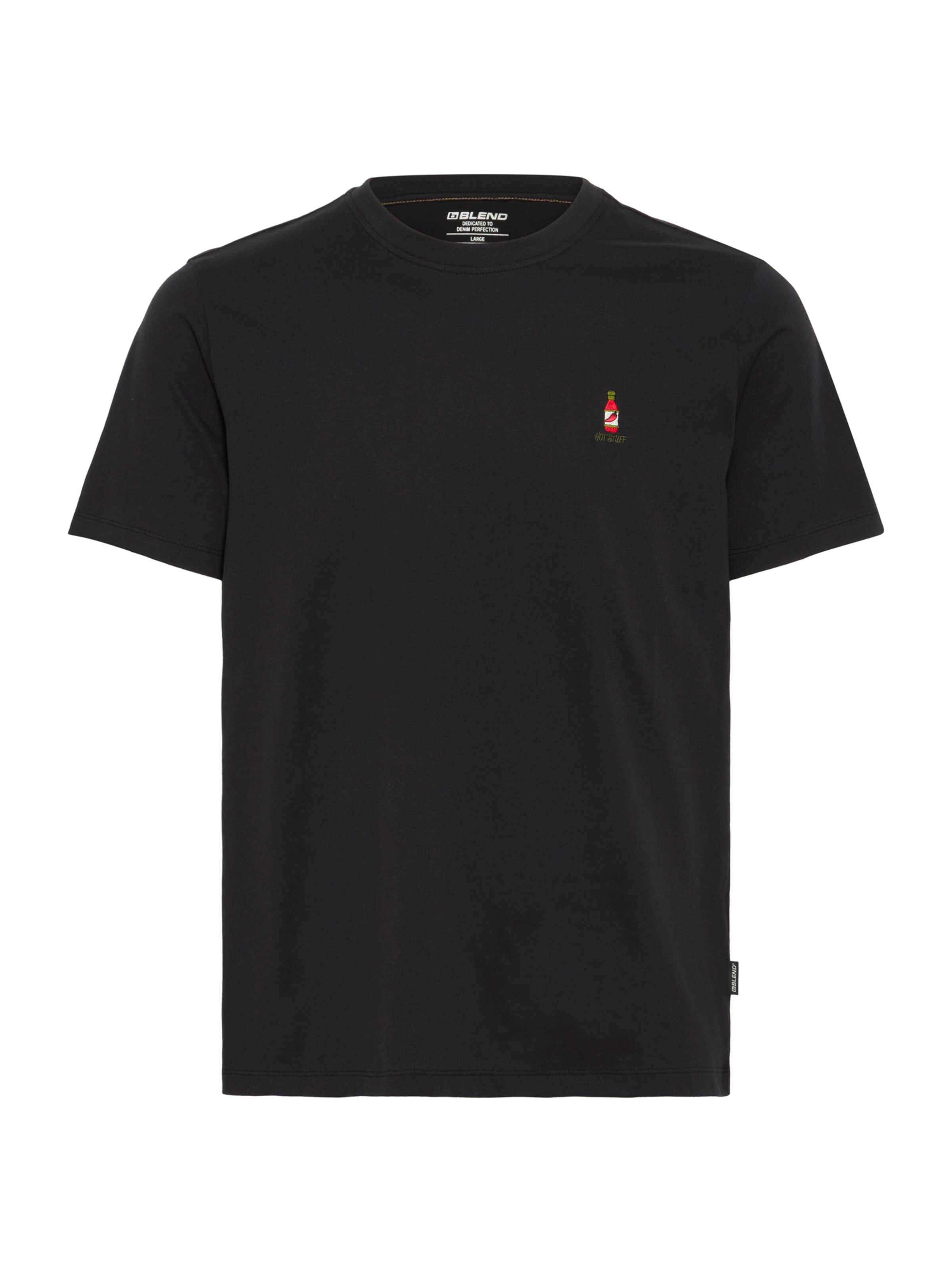 BLEND Shirt 'BHImari' in de kleur Groen / Rood / Zwart / Wit, Productweergave