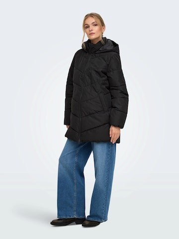 Only Maternity Winterjacke 'OLMClair' in Schwarz
