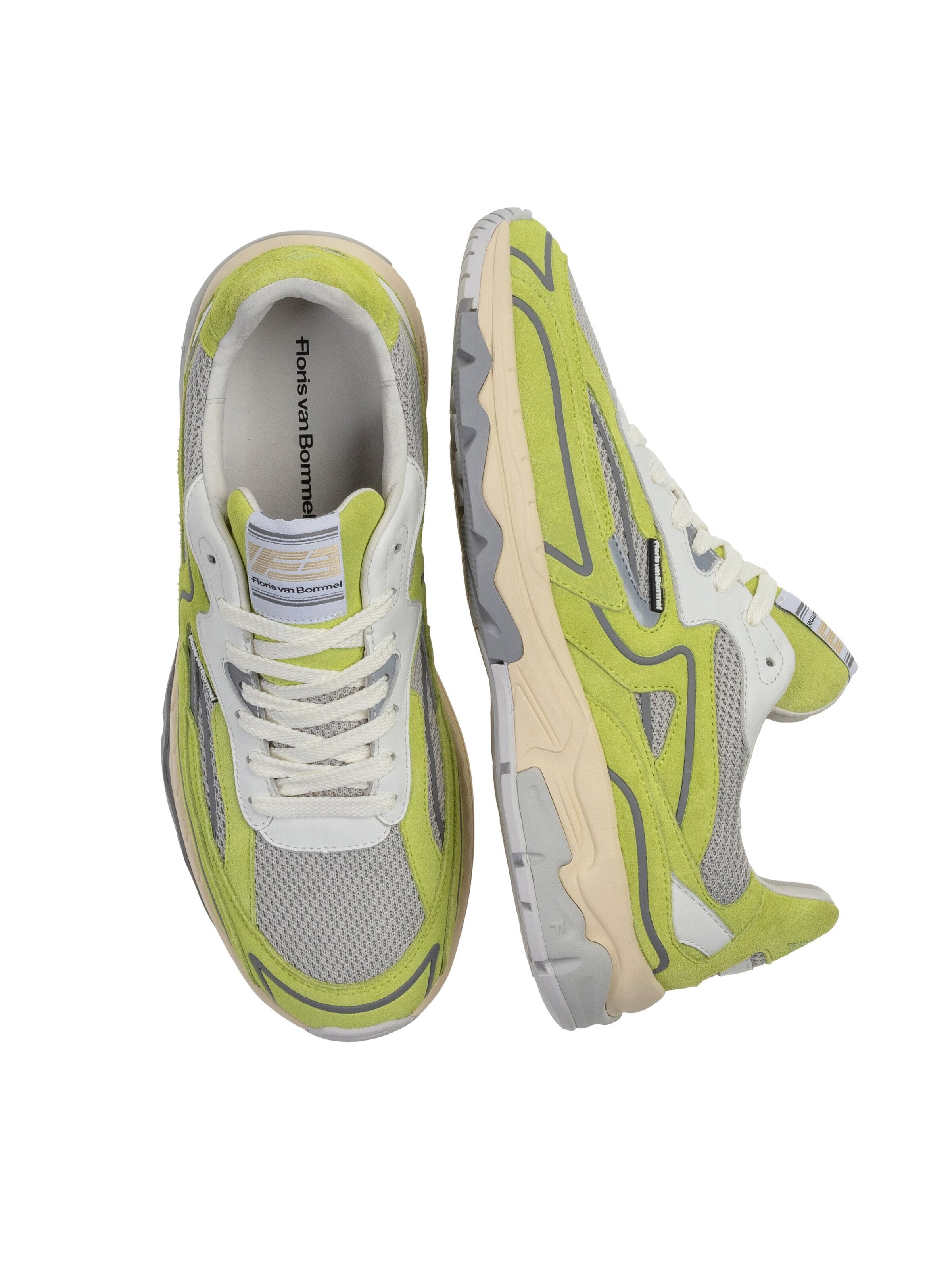 Floris van Bommel Sneakers laag 'DE REZER 02' in Groen