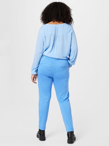 ONLY Carmakoma Regular Pants 'GOLDTRASH' in Blue