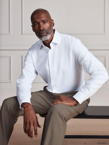 Next Regular fit Button Up Shirt in White
