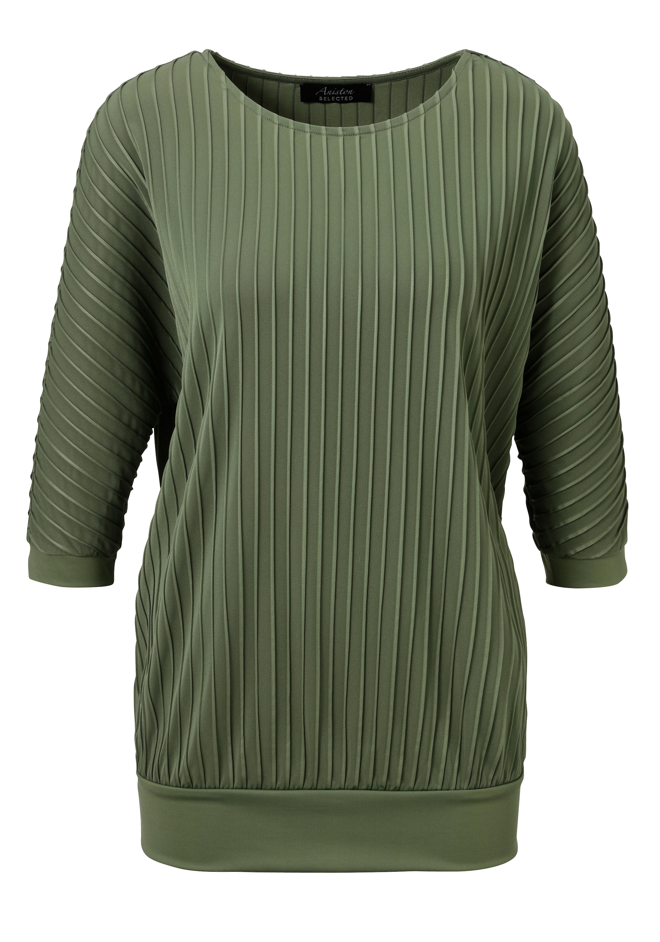 Aniston SELECTED Shirt in Grün: Vorderseite