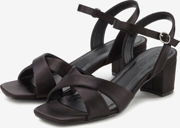 LASCANA Sandal i svart