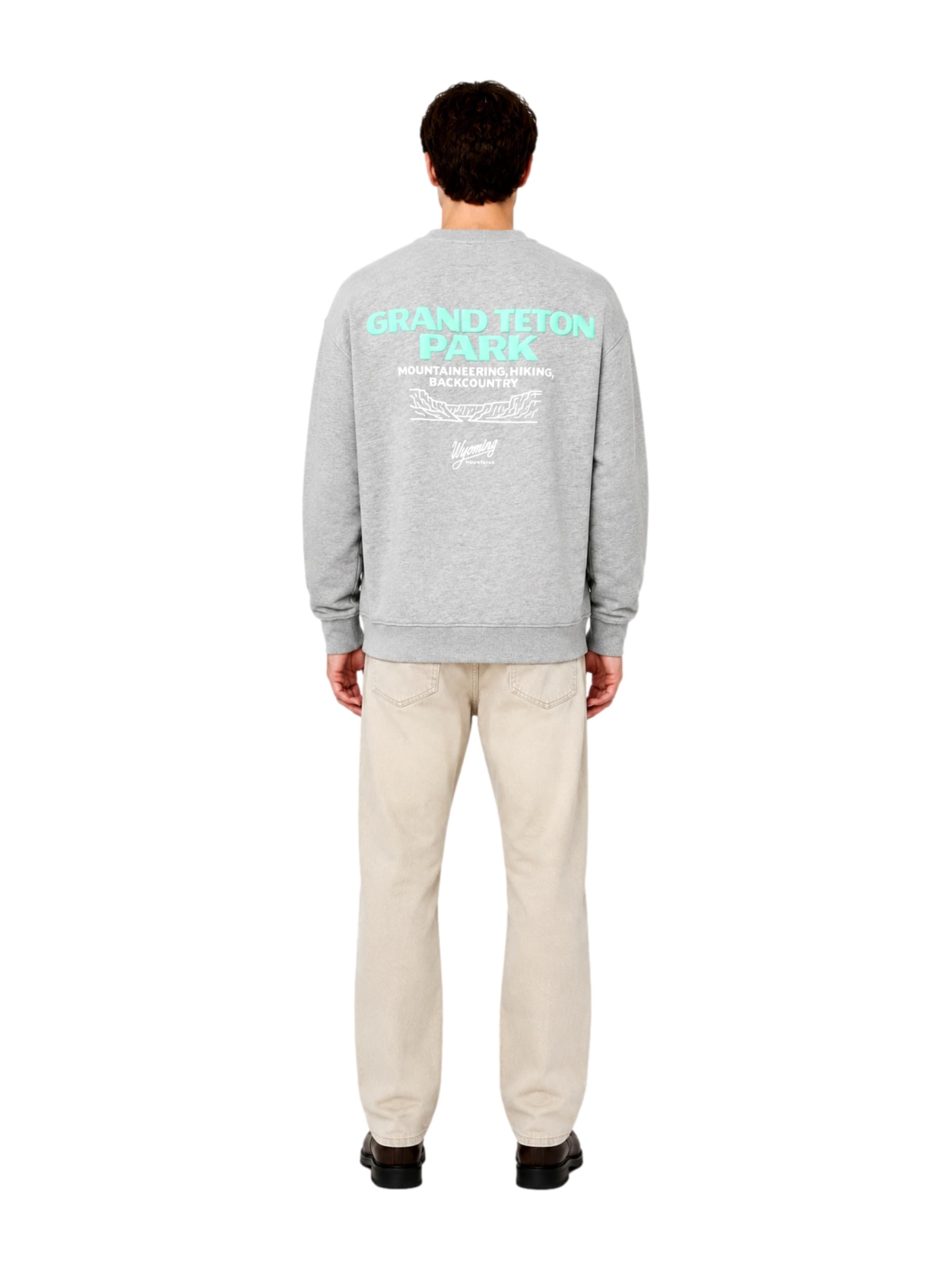 Only & Sons Sweatshirt 'ONSBejmo Morits' in Grijs