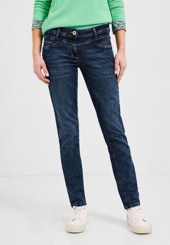 CECIL Loose fit Jeans in Blue: front