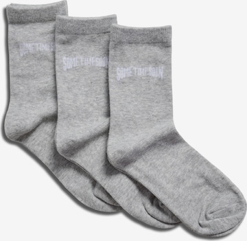 SOMETIME SOON Socken in Grau