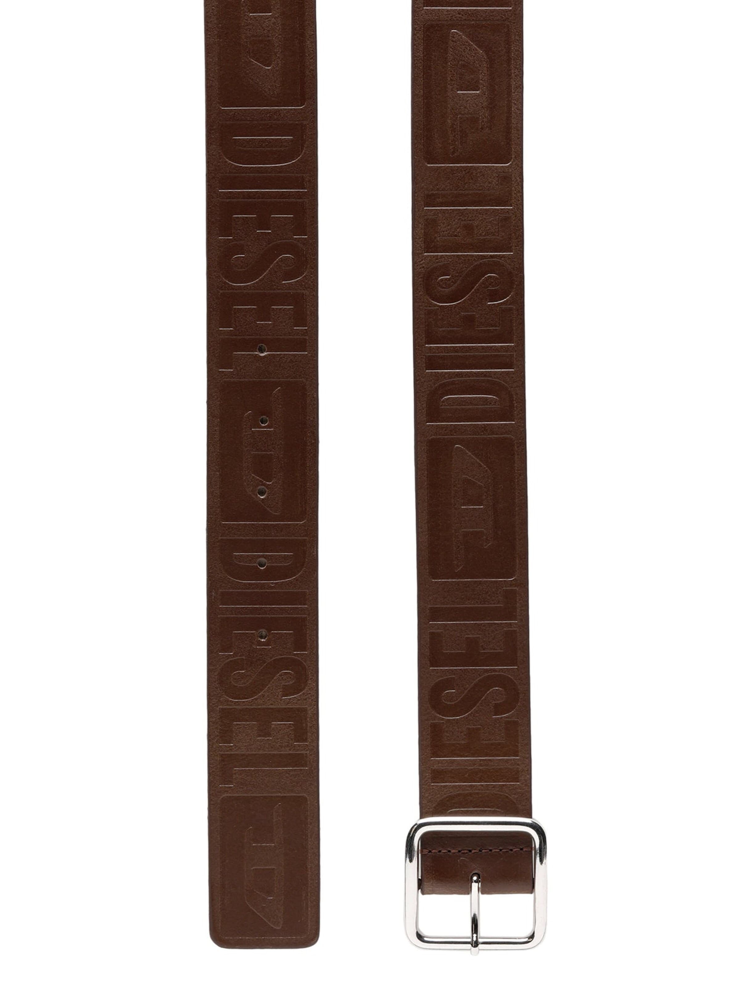 DIESEL Opasek 'B-ILLY II' – hnědá