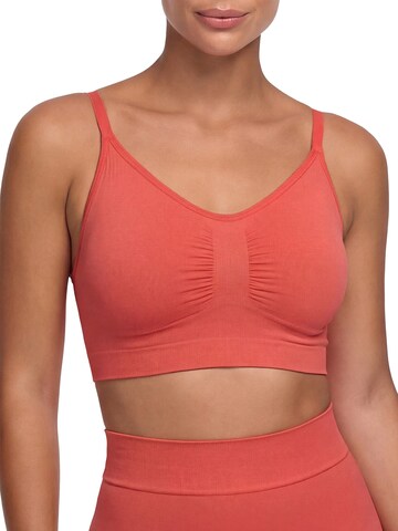 cfab (formerly creamy fabrics) Bralette Bra 'Comfort Bralette' in Orange: front