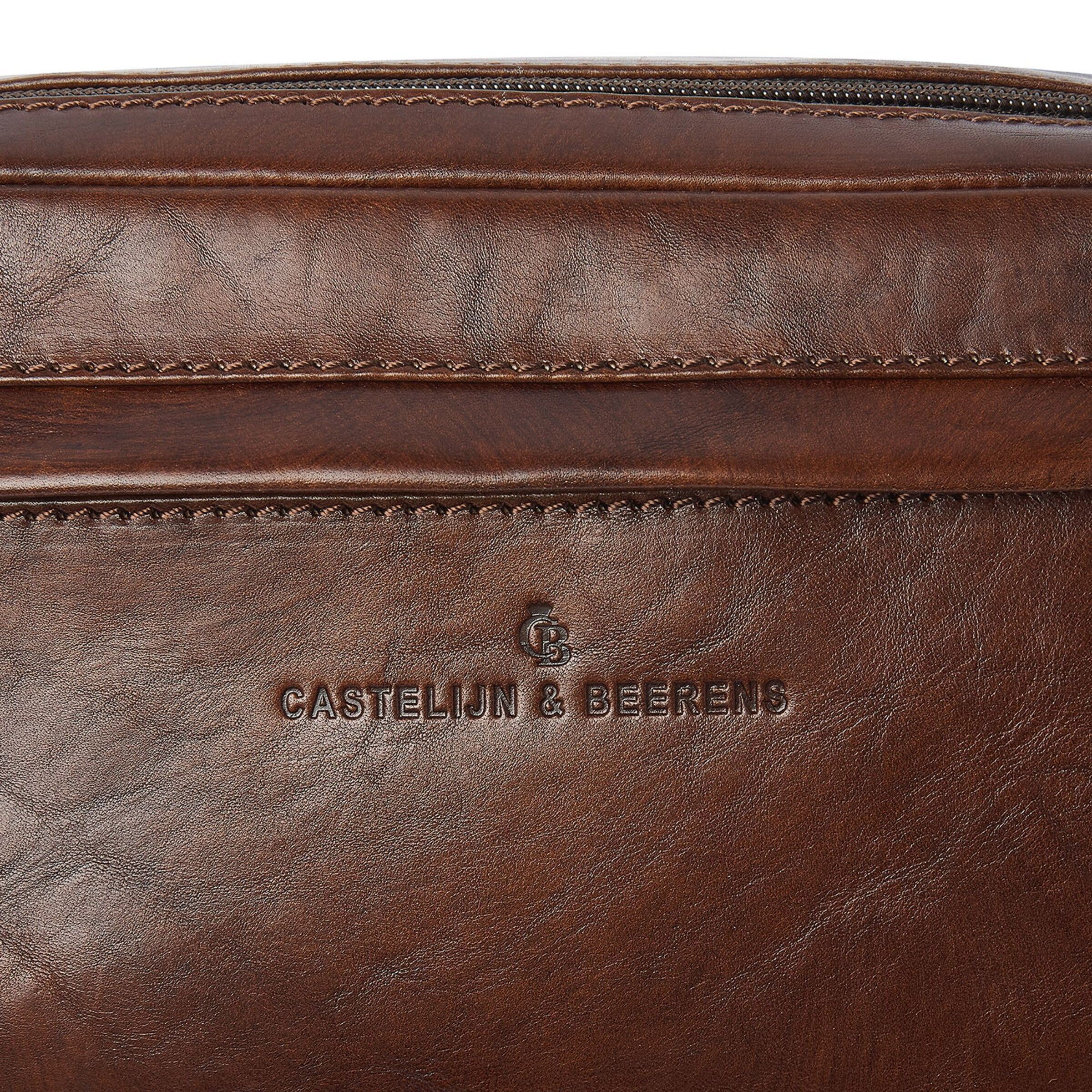 Castelijn & Beerens Toiletry Bag in Brown
