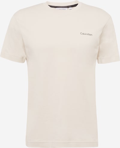 Calvin Klein Camiseta en beige claro / negro, Vista del producto