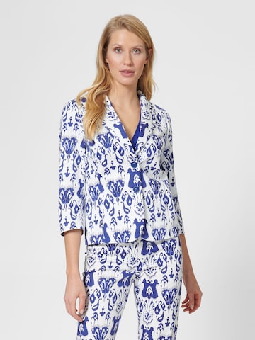 Blazer MADELEINE en bleu : devant