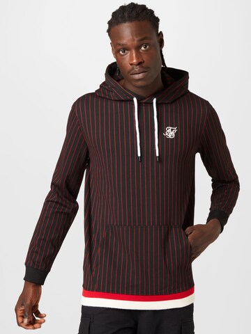 SikSilk Sweatshirt in Schwarz: predná strana