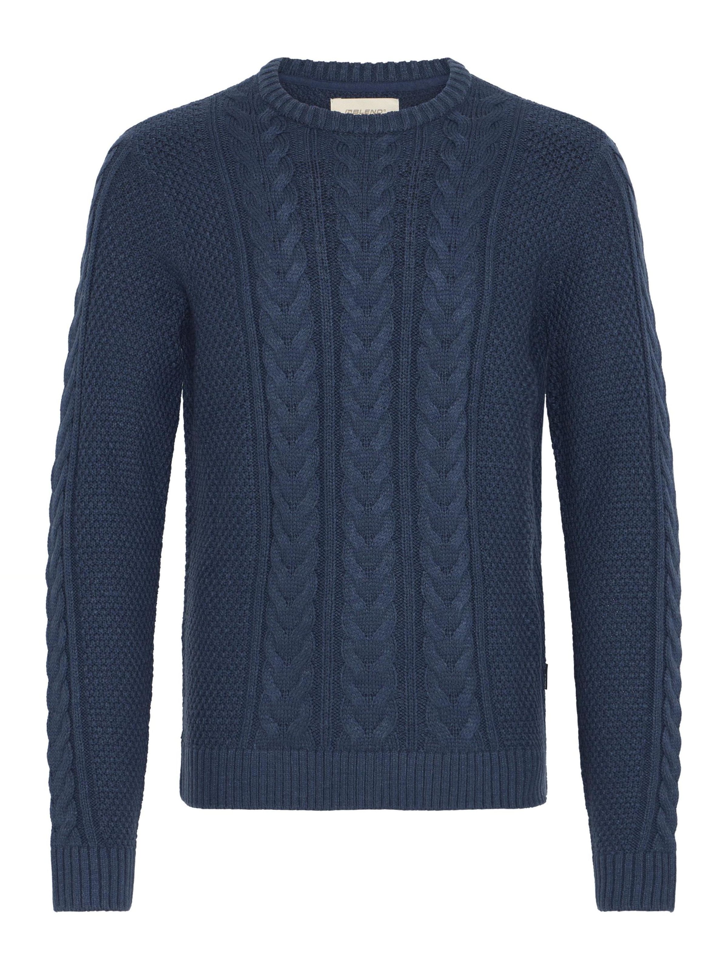 BLEND - Pullover 'BHBASIM' em azul: frente