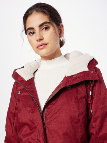 Parka mi-saison 'MONADDE' Ragwear en rouge