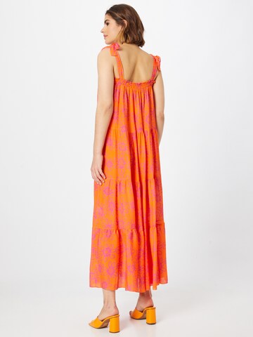 Robe d’été 'Rawen' FRNCH PARIS en orange