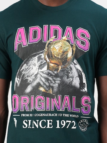 Maglietta 'TREFOIL SERIES REGULAR' di ADIDAS ORIGINALS in verde