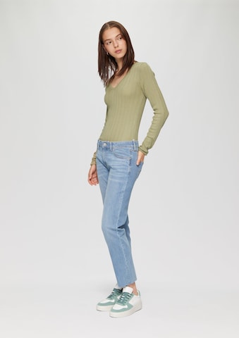 QS Pullover in Grün