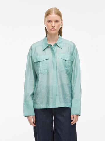 ROUGE EDIT - Blusa en verde: frente