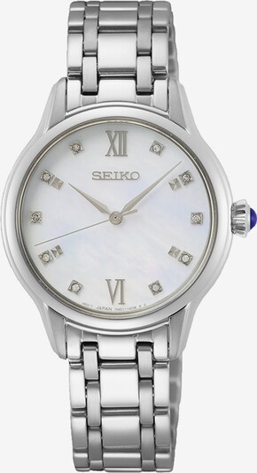 SEIKO Quarzuhr in silber, Produktansicht