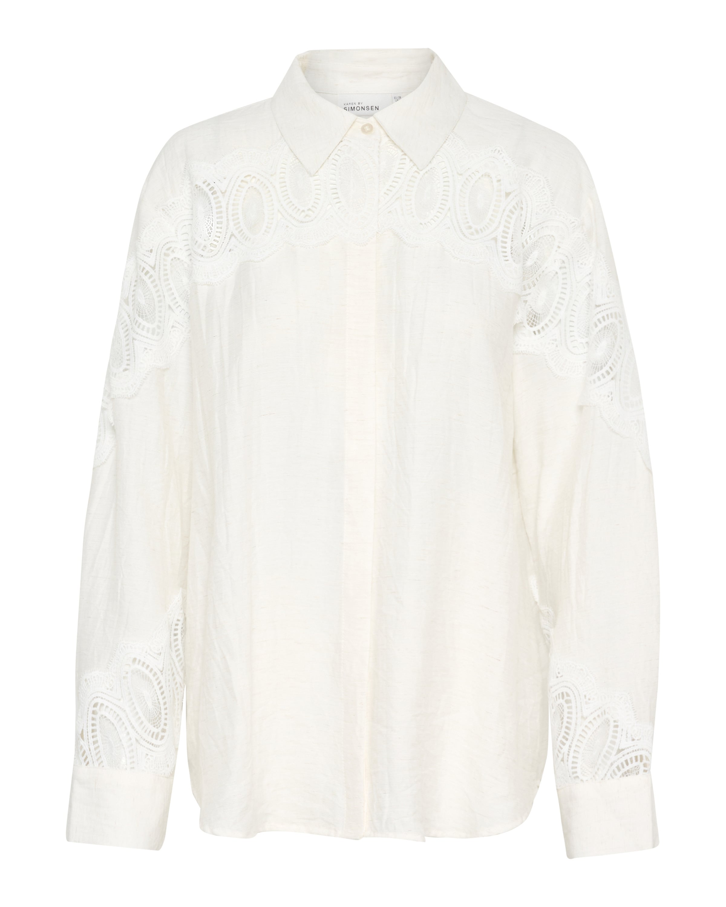 KAREN BY SIMONSEN Blouse 'KBUrith' in White: front