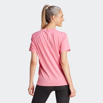 ADIDAS SPORTSWEAR Performance Shirt 'Train Icons' in Pink