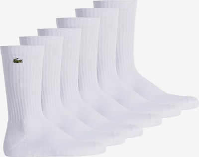 LACOSTE Chaussettes en blanc, Vue avec produit