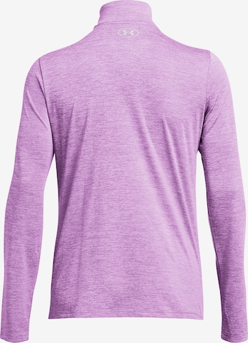UNDER ARMOUR Athletic Sweater 'Tech Twist' in Purple