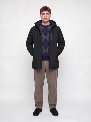 Parka mi-saison JACK & JONES en noir