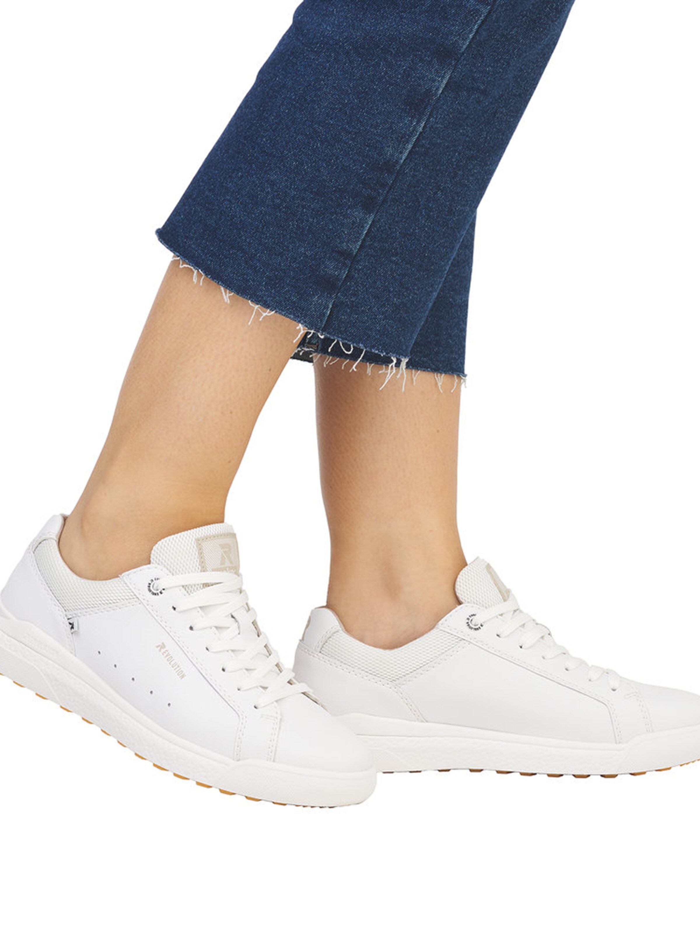 Baskets basses Rieker Sport en blanc