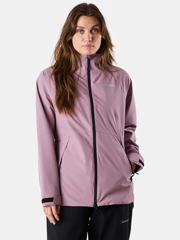 SWEDEMOUNT Funktionsjacke 'Orust'‌‌ in Lila: Vorderseite