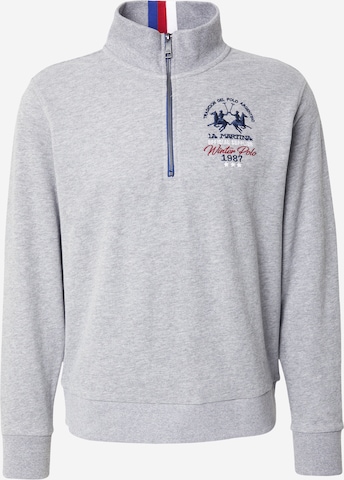 pilka La Martina Megztinis be užsegimo: priekis