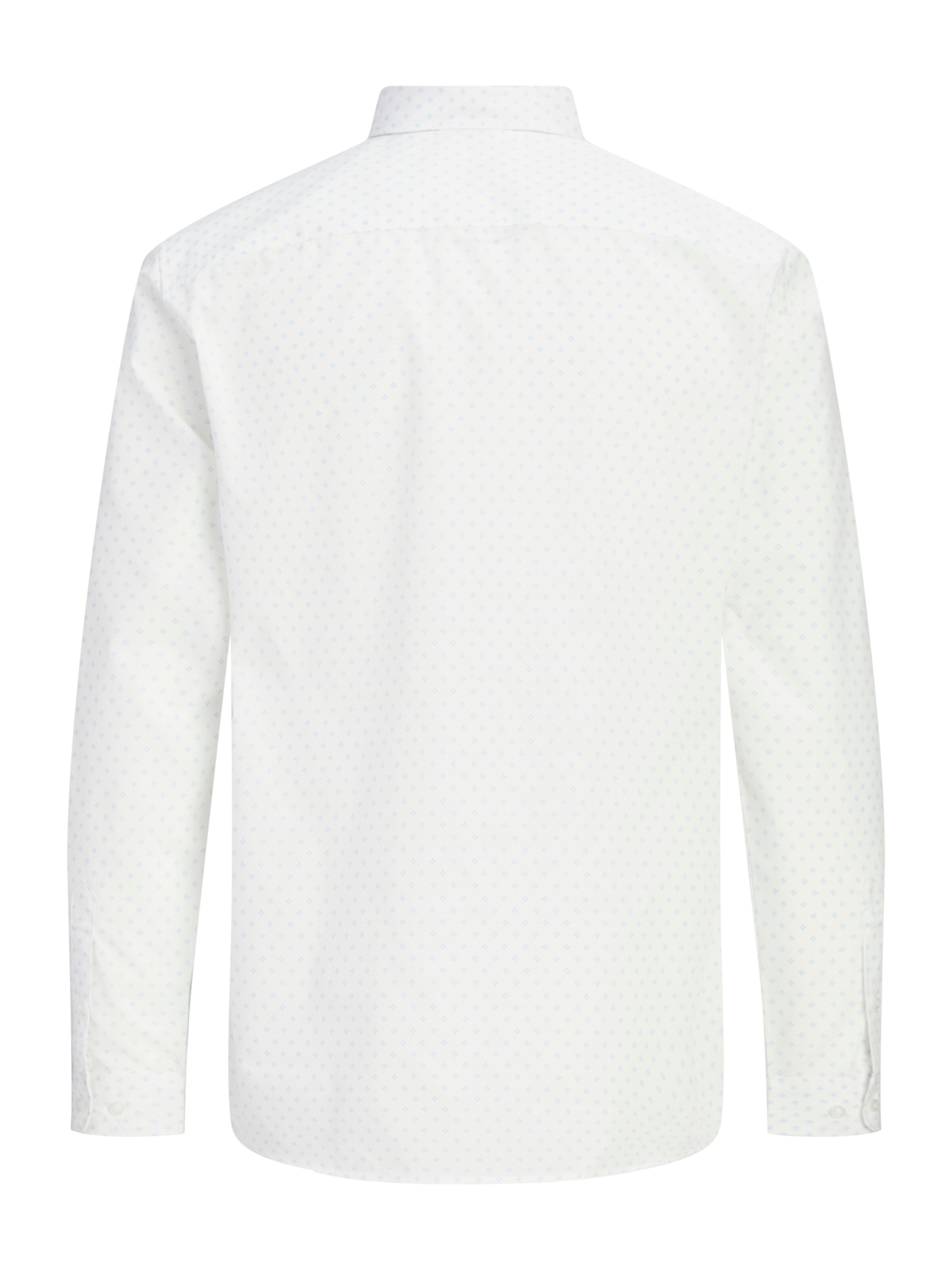 JJ Rebel Slim Fit Риза 'JREBPHILLY' в бяло