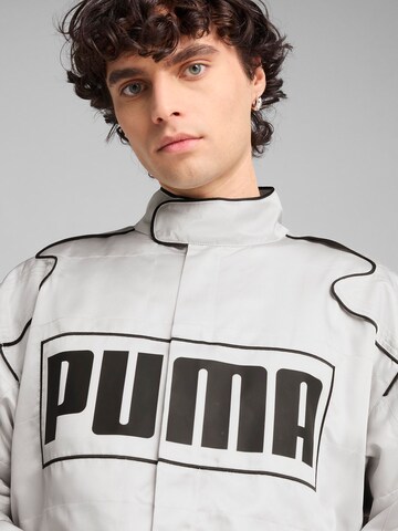 PUMA Спортивная куртка 'ARCHIVE SEASONAL' в Серый
