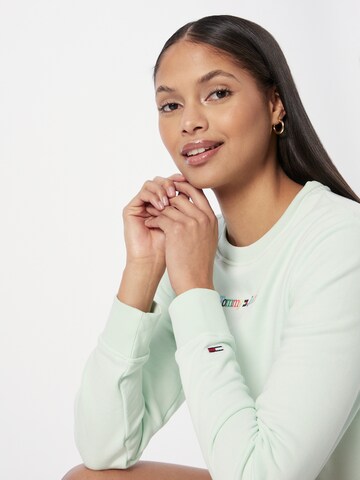 Tommy Jeans Sweatshirt in Groen