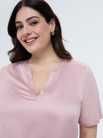 Chemisier Fiorella Rubino en rose