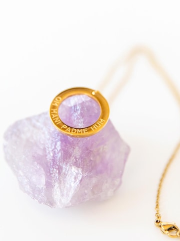 Divasya Kette 'Om Mani Padme Hum'‌‌‌‌‌‌‌‌‌ in Gold