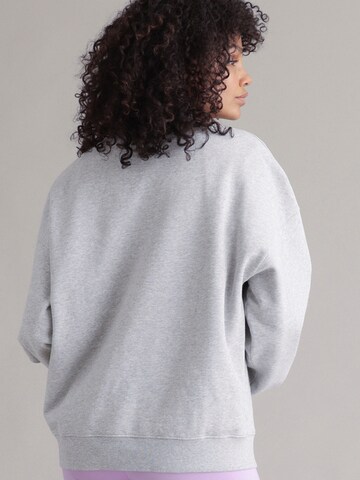 Sweat-shirt 'Leo Heart' Hey Honey en gris