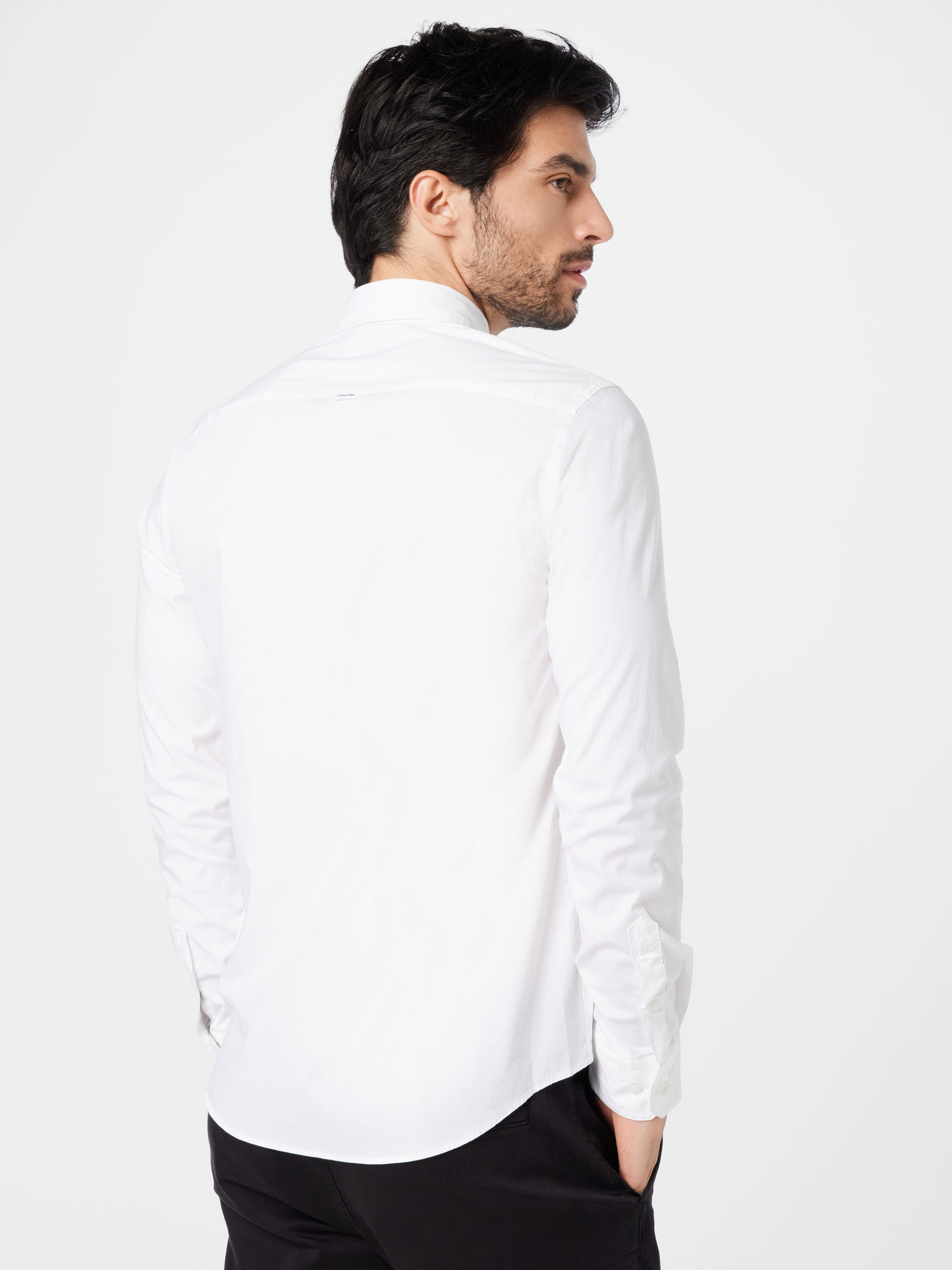fOelx Koszule Calvin Klein Koszula w kolorze Białym 
