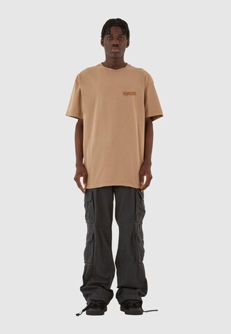 MJ Gonzales Shirt 'LIBERATION DOVES' in Beige