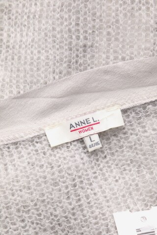 Anne L. Strickjacke XXL-XXXL in Grau