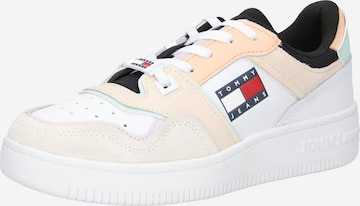 Tommy Jeans Sneakers 'Decon' in White: front