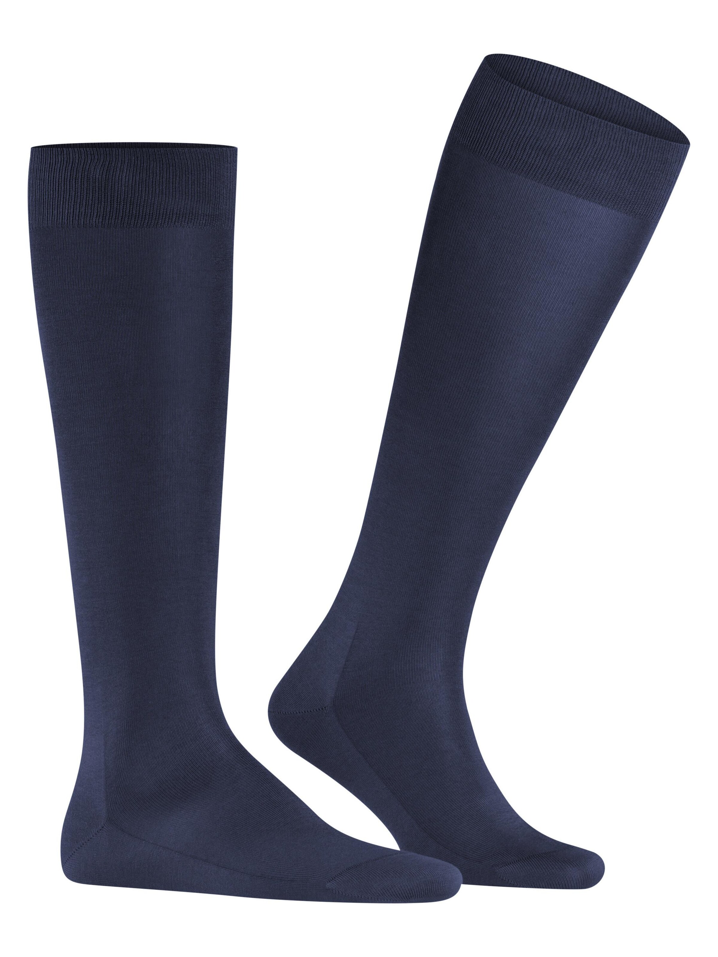 FALKE Knee High Socks 'Tiago' in Blue