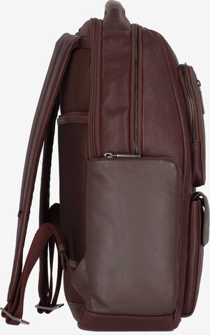 Piquadro Backpack 'Ronnie' in Red